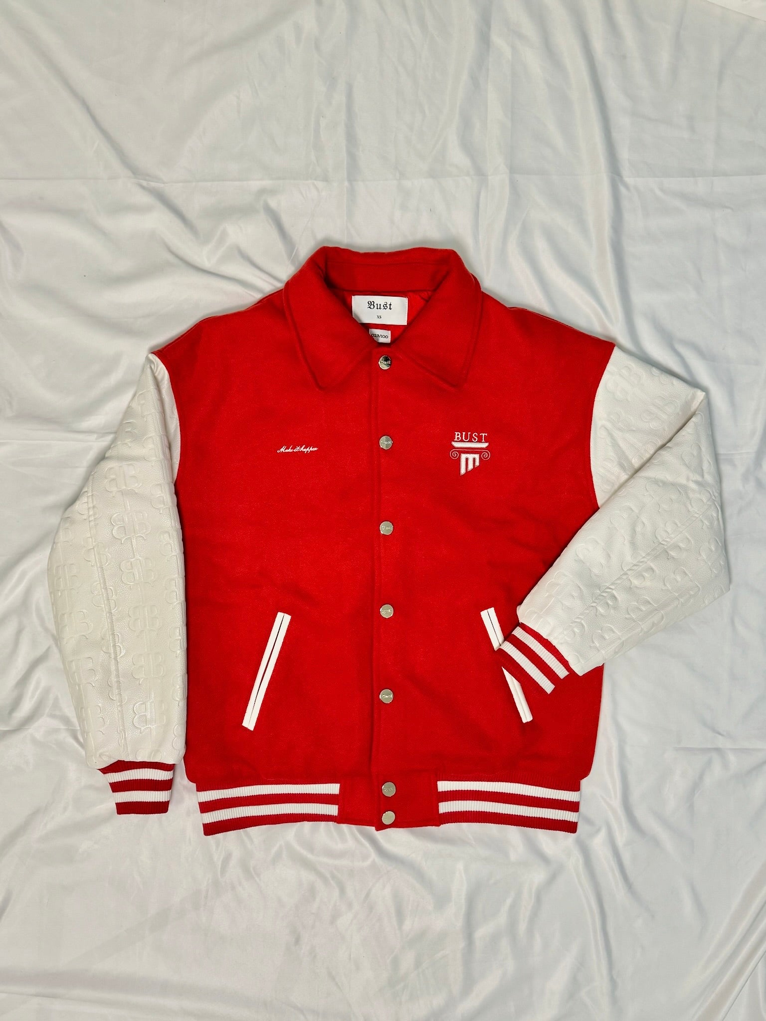 Varsity jacket Greek Red